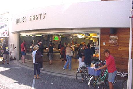 Restructuation des Halles Marty. Valras-Plage