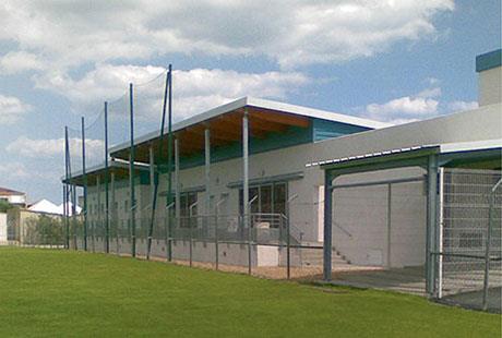 Création et de la maison du football et du rugby au stade Armand Vaquerin pour les écoles maternelles et élémentaires. Valras-Plage